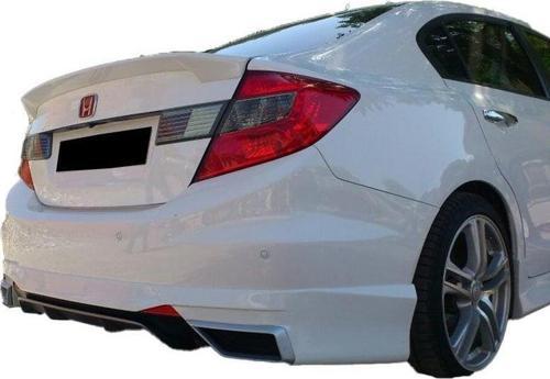 Honda Civic 2012 Özel Arka Karlık Difüzörlü Boyalı