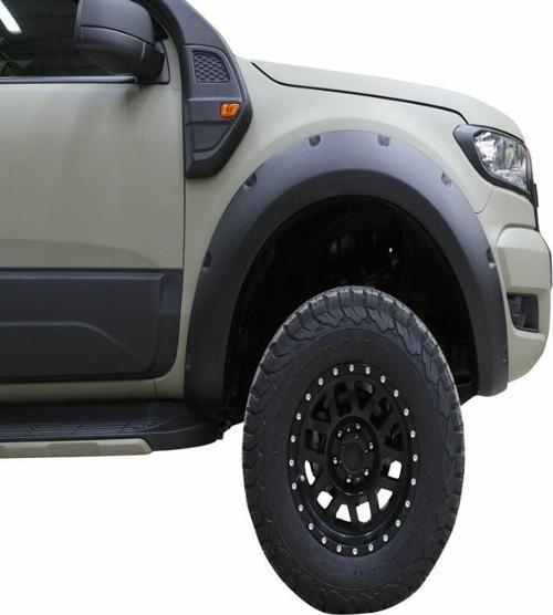 Ford Ranger 2016 Çıkıntılı Civatasız Çamurluk Kaplama Dodik