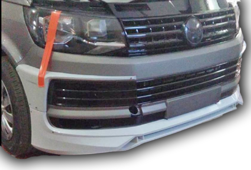 Volkswagen Transporter T7.5 (2019+) Özel Ön Tampon Eki Boyalı