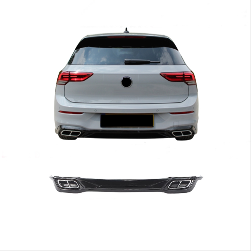 Volkswagen Golf 8 Uyumlu R-Lıne Difüzör / Life -  Style - Impressıon