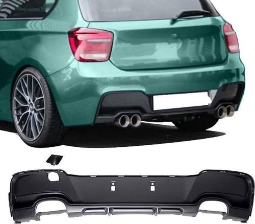 Bmw 1 Serisi F20 2011 - 2015 MT Tampon Uyumlu Çift Çıkış Difüzör ( İkili Çıkış )