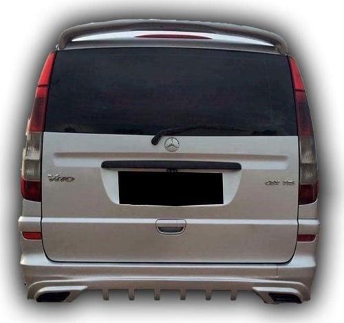 Mercedes Vito Orta Kasa 2004 - 2010 Uyumlu Arka Tampon Giydirme Boyasız