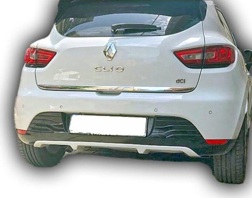 Renault Clio 4 2012 - 2019 Sport Difüzör Plastik Boyasız
