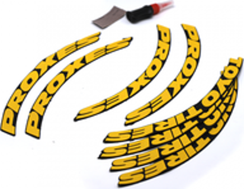 Toyotires Proxes Sarı Lastik Yazısı Seti 8 Adet