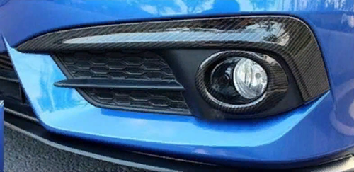 Honda Civic Fc5 2016-2020 Ön Sis Kaşı-Halka Kaplama Karbon