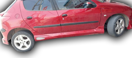 Peugeot 206 Yan Marşpiyel Boyasız