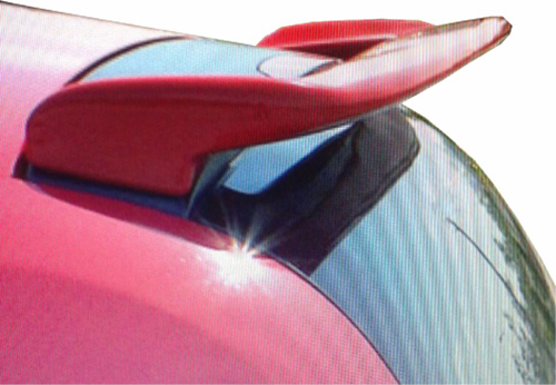 Renault Clio 2 HB Ayaklı Spoiler Boyasız