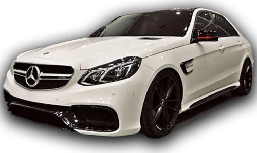 Mercedes W212 Sedan 2009 - 16 Uyumlu Ön Çamurluk Kaşı (2 Parça) Plastik Boyasız