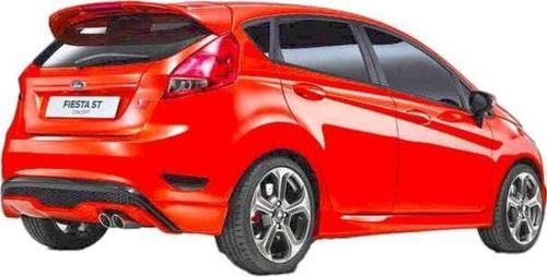 Ford Fiesta Yeni Kasa Difüzörlü ST Difüzör Plastik Boyalı