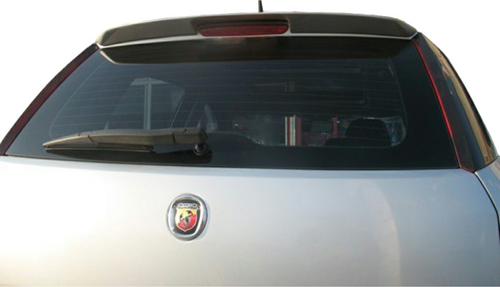 Fiat Punto Evo Spoiler Boyalı