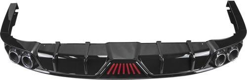 Honda  Civic FE1 2022 Uyumlu Difüzör / 4 Egzoz Ledli