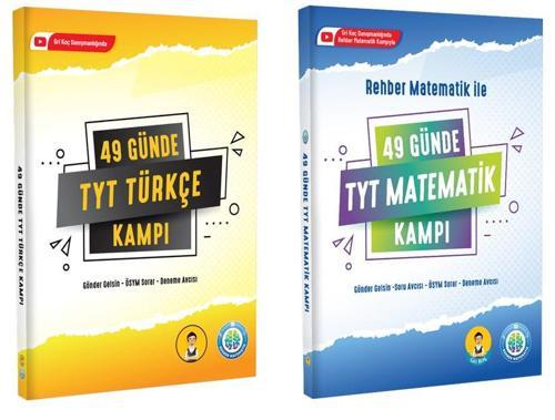 Rehber Matematik 49 Günde TYT Türkçe ve 49 Günde TYT Matematik Kampı
