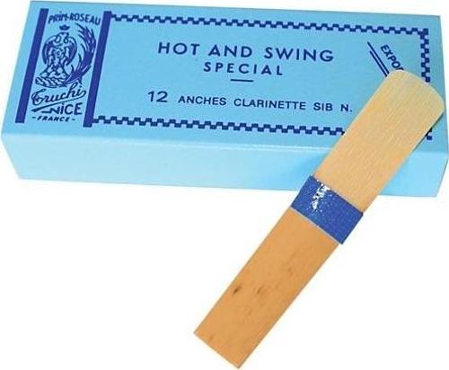 BHS15 Hot And Swing Klarnet Kamış 1,5 No Mavi Kuşak Profesyonel 12li Paket