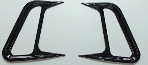 Hyundai Kona Ön Tampon Bıçakları - Piano Black