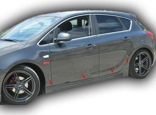 Opel Astra J HB Kanallı Model Marşpiyel Boyasız