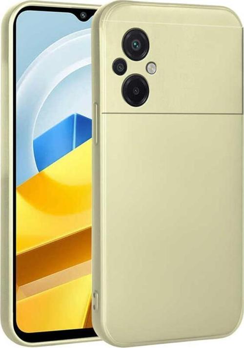 Xiaomi Poco M5 Kılıf Kamera Çıkıntılı Soft Silikon