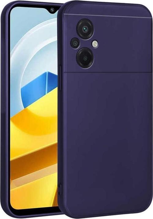 Xiaomi Poco M5 Kılıf Kamera Çıkıntılı Soft Silikon