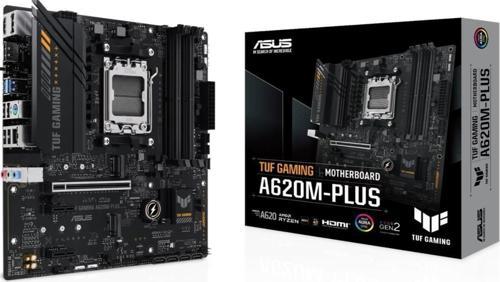 TUF GAMING A620M-PLUS 6400mhz(OC) RGB M.2 AM5 mATX DDR5 Anakart