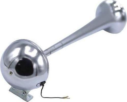 Krom Tek Boru Elektrikli 12V Korna