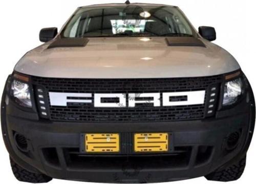 Ford Ranger T6 2012-2015 Ön Panjur Gündüz Ledli Beyaz Yazılı