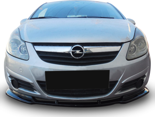 Opel Corsa D 2011 - 13 Custom Ön Lip Plastik Boyasız