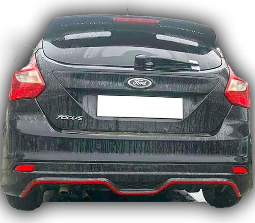 Ford Focus 3 Hb 2011 - 2014 Sport Difüzör Plastik Boyasız
