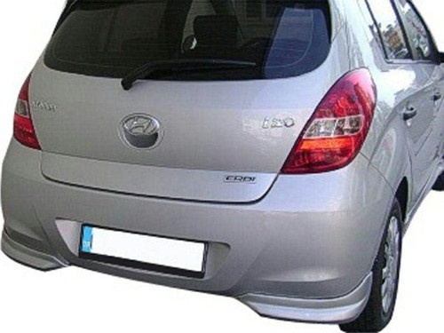 Hyundai İ20 Makyajsız 2 Parça Arka Tampon Eki Boyasız