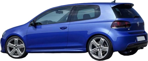 Volkswagen Golf 7 Marşpiyel Boyasız