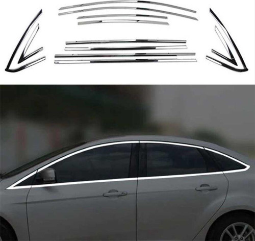 Ford Focus 2012-2018 Sedan Cam Çıta Nikelajı
