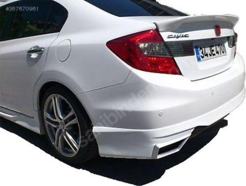 Honda Civic 2012 Bagaj Spoiler Boyalı