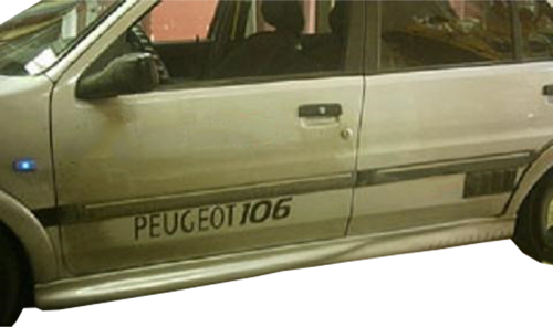 Peugeot 106 Yan Marşpiyel Boyasız