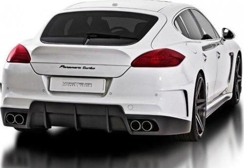 Porsche Panamera 970 2010 - 17 Uyumlu Vorsteiner Spoiler (frp) Boyasız