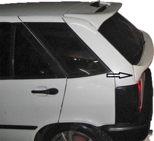 Fiat Uno Cam Altı Spoiler Boyalı