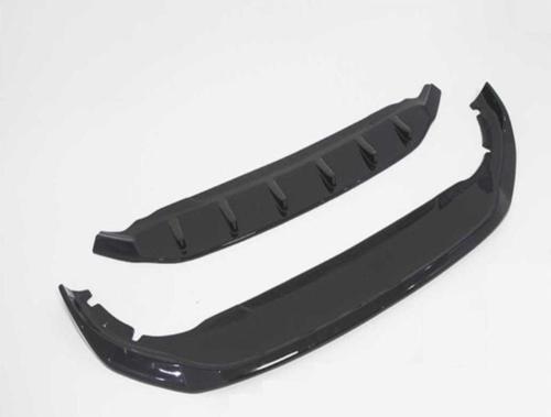 Volkswagen Golf 8 Uyumlu Piano Black Ön Lip / Style - Lıfe - Impressıon Tampon İçin