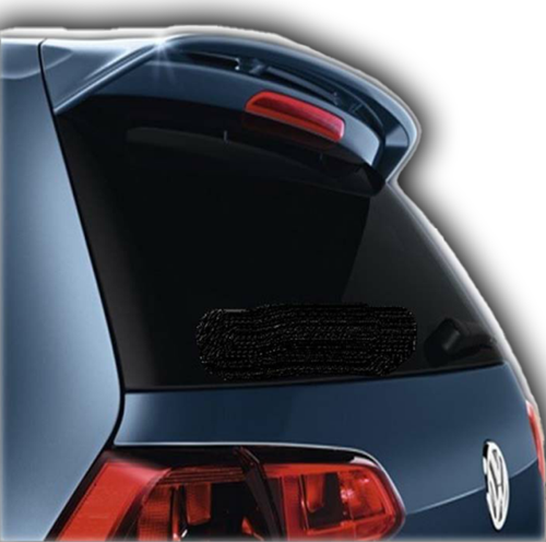 Volkswagen Golf 7 Spoiler Boyasız