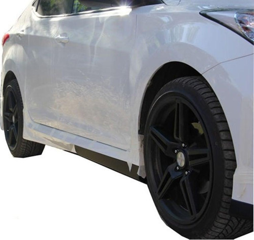 Hyundai Elantra 2012 - 2015 Yan Marşpiyel Boyalı