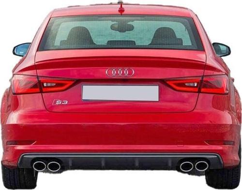 Audi A3 2015 Sedan İnce Tip Spoiler Boyalı
