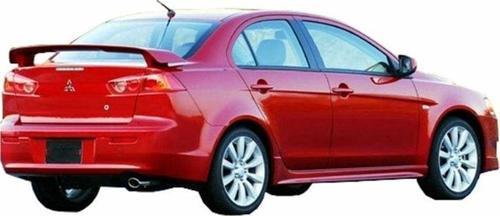 Mitsubishi Lancer Köpek Balığı Ayaklı Işıksız Spoiler Boyalı
