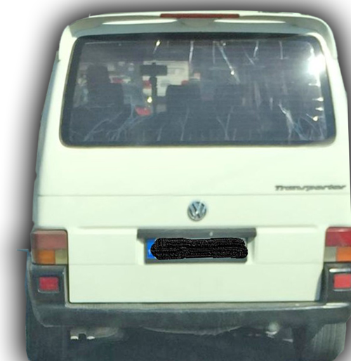 Volkswagen Transporter T4 Anatomik Işıklı Spoiler Boyalı