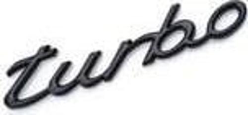 Turbo Bagaj Logosu Siyah (AL-11)