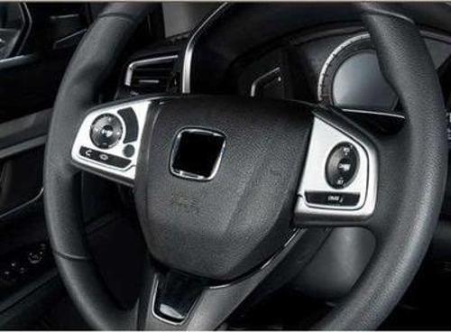 Honda Civic Fc5 2016-2020 Direksyon Kaplaması 2 Parça Silver