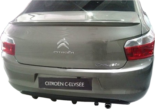 Citroen Elysee M3 Kalın Spoiler Boyalı
