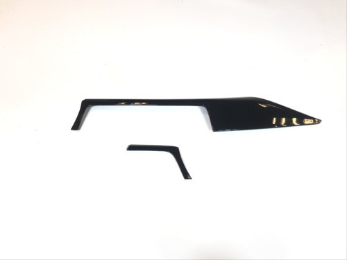 Bmw 3 Serisi F30 Uyumlu Göğüslük Kaplama / Pıano Black - 2 Parça