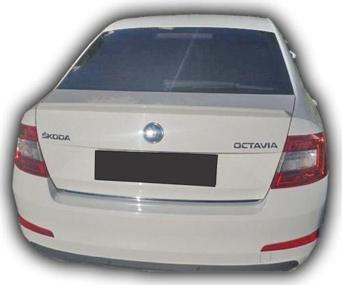 Skoda Octavia 2013-2016 Geniş Anatomik Spoiler Boyalı