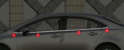 Toyota Corolla 2019+ Cam Nikelajı