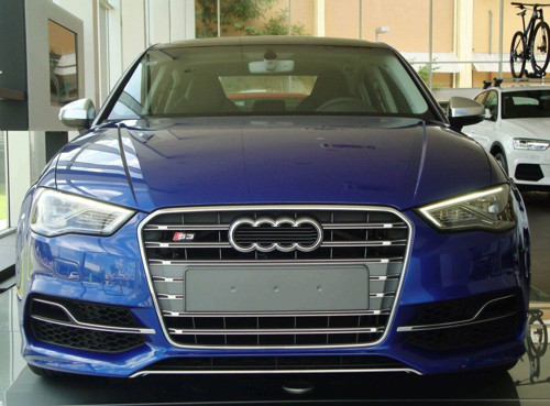 Audi A3 2013-2016 Uyumlu S3 Ön Tampon Panjur Seti ( Sedan / Sis Yuvalı Model )