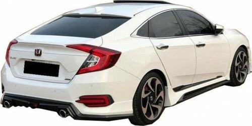 Honda Civic Fc5 2016 - 2021 Mugen Marşpiyel Plastik Boyasız