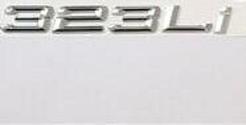 323Lİ Krom Bagaj Logosu (AL-29)
