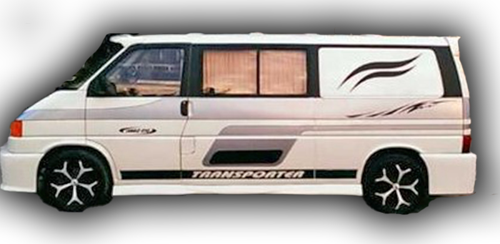 Volkswagen Transporter T4 Marşpiyel Boyasız