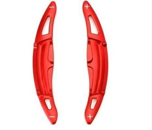 Porsche Panemera 2017+ Macan 2014+ Cayenne 2015+ 718 2016+ 911 2016+ Paddle Shift Kırmızı (F1 Vites Pedal Kulakçığı)